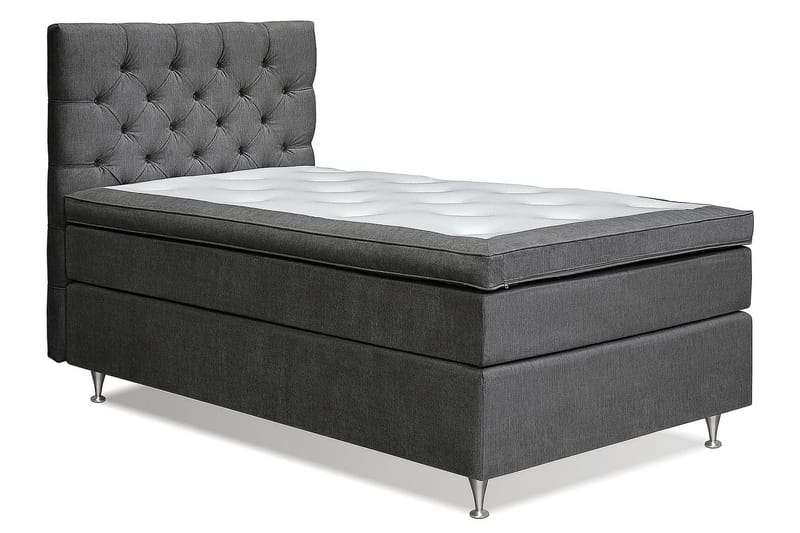 Joluma Sängpaket Medium 120x200 cm - (+Fler val) 120x200 cm Mörkgrå - Products - Möbler - Säng - Kontinentalsäng