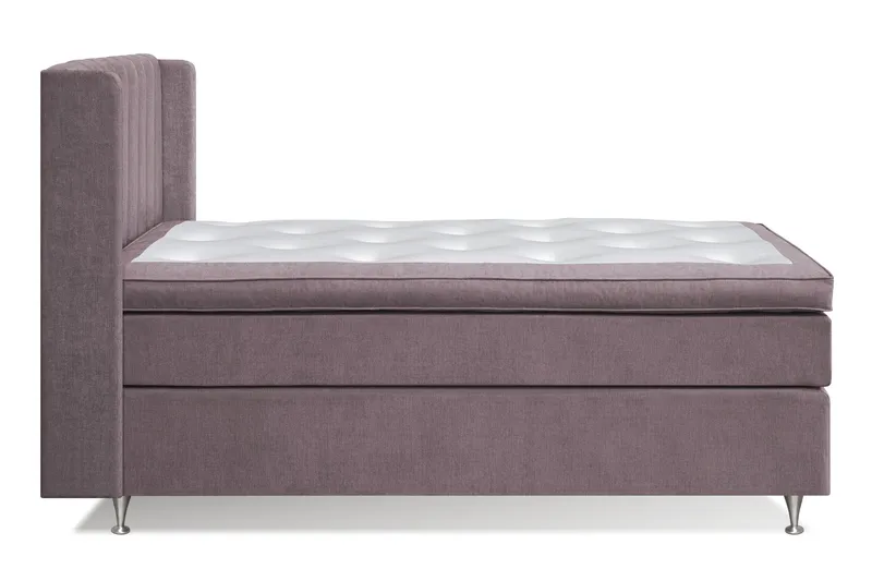 Joluma Sängpaket Medium 120x200 cm - (+Fler val) 120x200 cm Mörkrosa - Products - Möbler - Säng - Kontinentalsäng