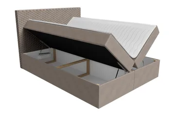 Laargard / Cosmo Sängpaket Kontinentalsäng 120x200 cm - Blå - Products - Möbler - Säng - Komplett sängpaket