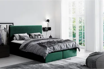 Laargard / Cosmo Sängpaket Kontinentalsäng 140x200 cm - Grön - Products - Möbler - Säng - Komplett sängpaket