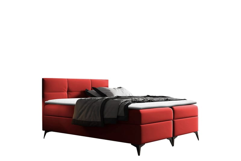 Leckersbo Sängpaket Kontinentalsäng 180x200 cm, R öd
