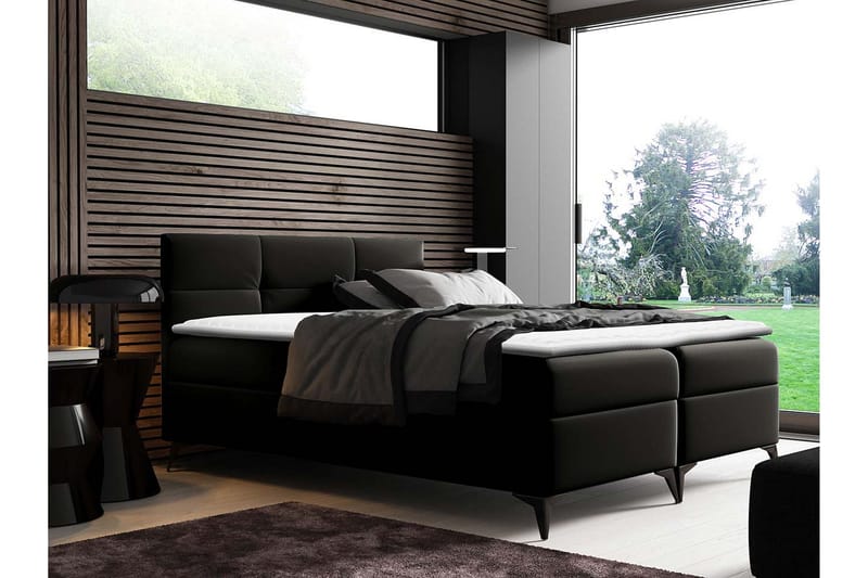 Leckersbo Sängpaket Kontinentalsäng 180x200 cm - Svart - Products - Möbler - Säng - Komplett sängpaket