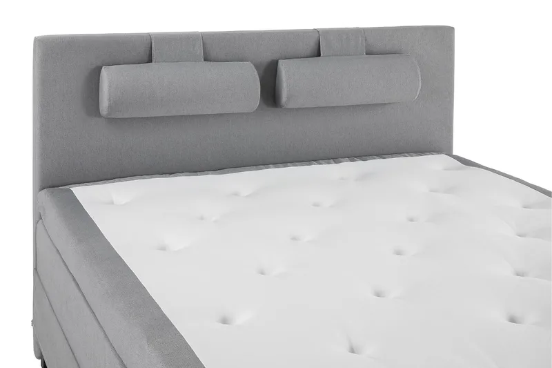 Lucky 150 Kontinentalsäng - Mellangrå - Products - Möbler - Säng - Kontinentalsäng