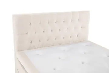 Lucky Komplett Sängpaket 120x200 Latex Diamant Sänggavel - Beige - Products - Möbler - Säng - Enkelsäng
