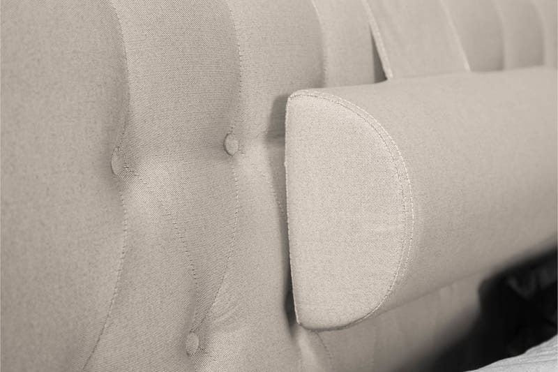 Lucky Komplett Sängpaket 120x200 Latex Diamant Sänggavel - Nackkudde Stor Beige - Products - Möbler - Säng - Enkelsäng