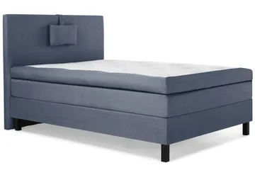 Lucky Komplett Sängpaket 120x200 Latex Slät Sänggavel  Na - Nackkudde Liten Mörkblå - Products - Möbler - Säng - Enkelsäng