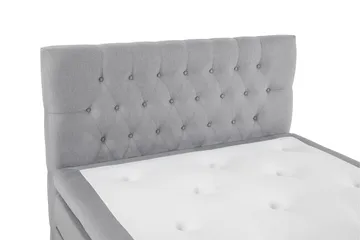 Lucky Komplett Sängpaket 120x200 Memory Diamant Sänggavel - Mellangrå - Products - Möbler - Säng - Enkelsäng