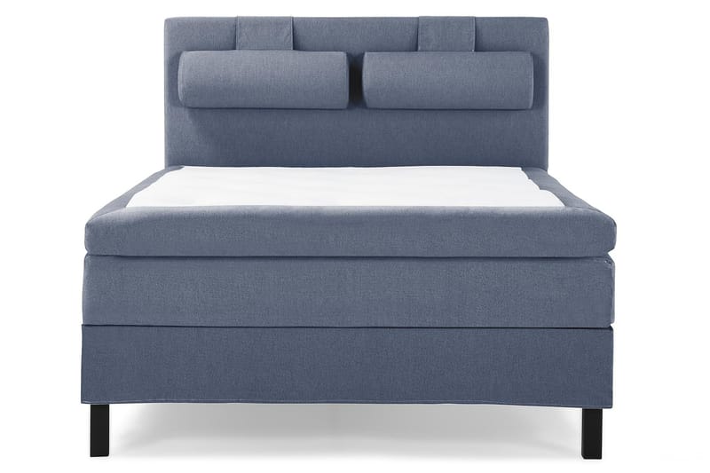 Lucky Komplett Sängpaket 140x200 Latex Slät Sänggavel  Na - Nackkudde Stor Mörkblå - Products - Möbler - Säng - Kontinentalsäng