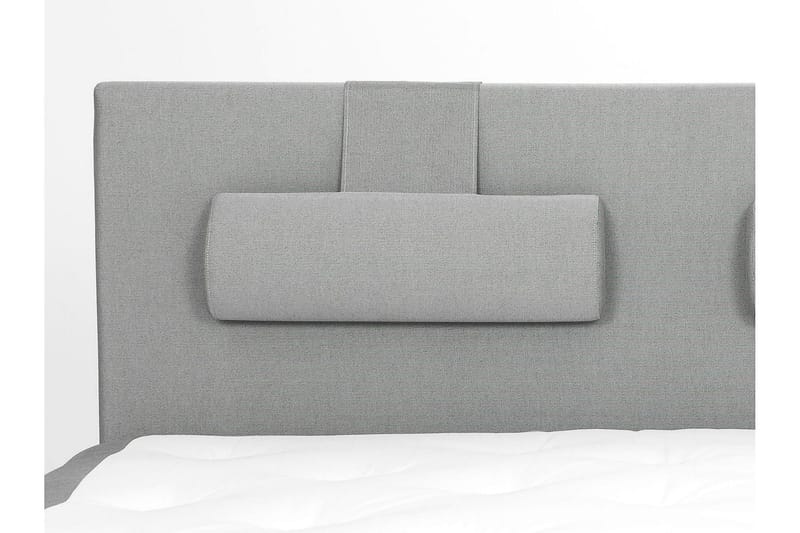 Lucky Komplett Sängpaket 160x200 Skum Slät Sänggavel - Nackkudde Stor Mellangrå - Products - Möbler - Säng - Kontinentalsäng