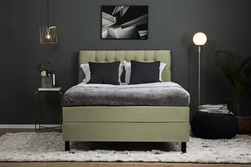 Lucky Kontinentalsäng 120x200 cm - Grön - Products - Möbler - Säng - Enkelsäng