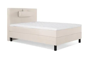 Lucky Kontinentals äng 120x200Skum - Beige - Products - Möbler - Säng - Enkelsäng