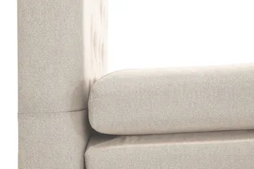 Lucky Kontinentalsäng 140x200Polyeter - Beige - Products - Möbler - Säng - Kontinentalsäng
