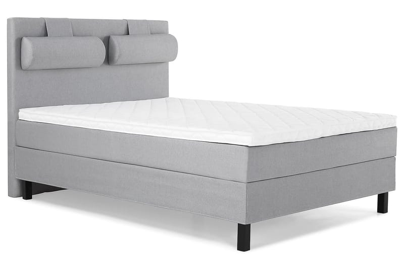 Lucky Kontinentalsäng 140x200Skum - Mellangrå - Products - Möbler - Säng - Kontinentalsäng
