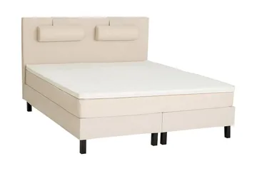 Lucky Kontinentalsäng 150x200 cm - Beige - Products - Möbler - Säng - Kontinentalsäng
