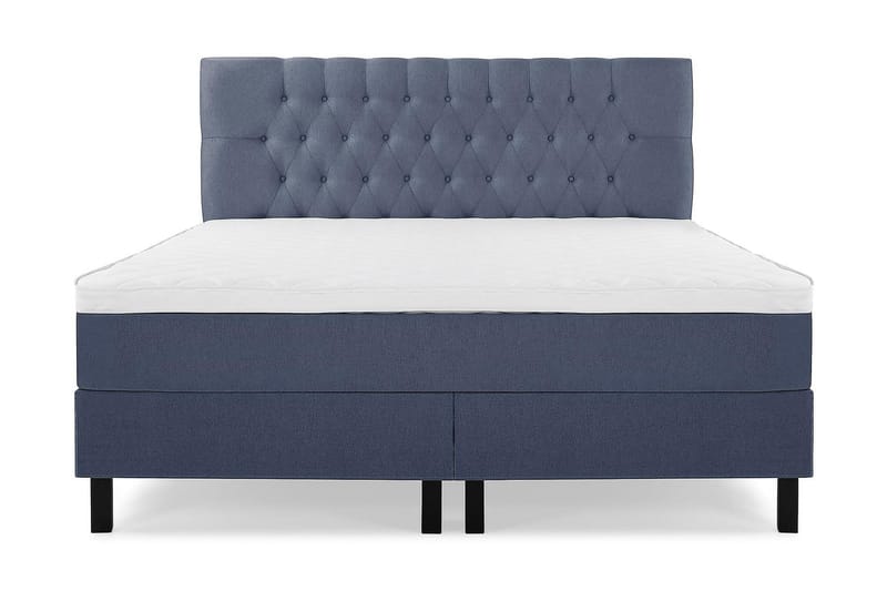 Lucky Kontinentalsäng 180x200Skum - Mörkblå - Products - Möbler - Säng - Kontinentalsäng