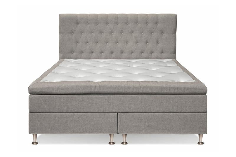 Meja Kontinentalsäng 160x200 - Ljusbrun - Products - Möbler - Säng - Kontinentalsäng