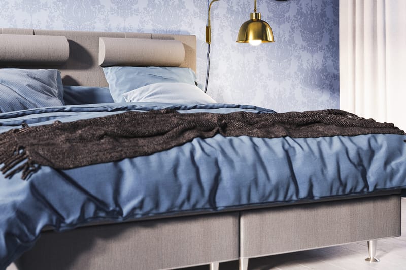 Meja Sängpaket 120x200 - Ljusgrå - Products - Möbler - Säng - Enkelsäng