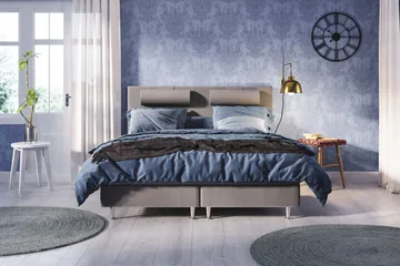 Meja Sängpaket 120x200 - Ljusgrå - Products - Möbler - Säng - Enkelsäng