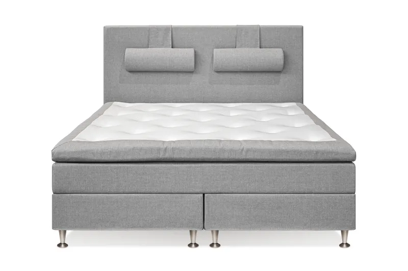 Meja Sängpaket 160x200 - Ljusgrå - Products - Möbler - Säng - Kontinentalsäng
