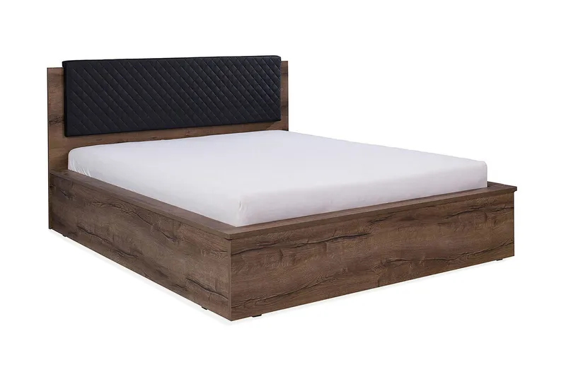 Najera Ramsäng 160x200 cm, Trä/Svart