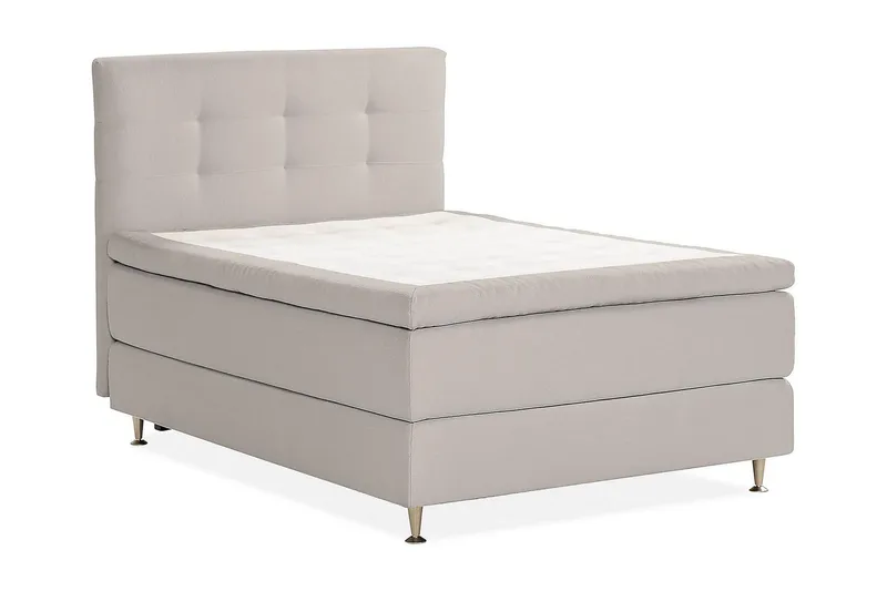 Oslo Lyx Kontinentalsäng 120x200 cm - Grå - Products - Möbler - Säng - Kontinentalsäng