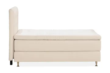 Oslo Lyx Kontinentalsäng 120x200 cm - Ljusbeige - Products - Möbler - Säng - Kontinentalsäng