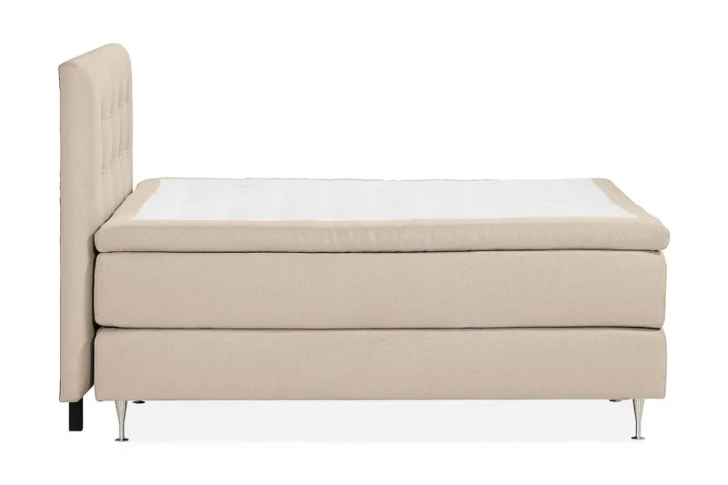 Oslo Lyx Kontinentalsäng Boucle 180x200 - Beige - Products - Möbler - Säng - Kontinentalsäng