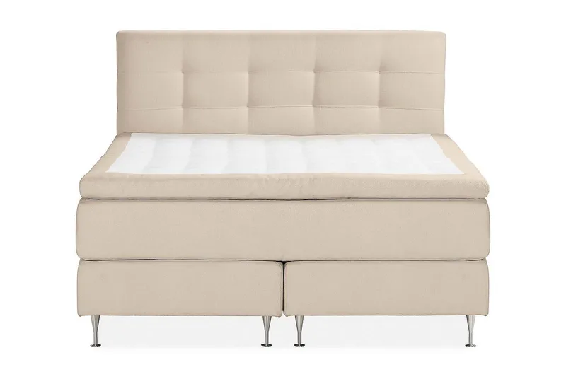 Oslo Lyx Kontinentalsäng Boucle 180x200 - Beige - Products - Möbler - Säng - Kontinentalsäng