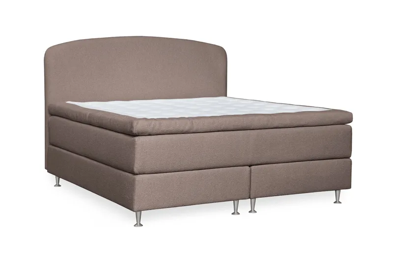 Oslo Lyx Sängpaket 180 curved loop 8 - Ljusbrun - Products - Möbler - Säng - Kontinentalsäng