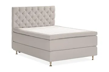 Oslo Lyx Sängpaket Kontinentalsäng 120x200 cm - Grå - Products - Möbler - Säng - Kontinentalsäng