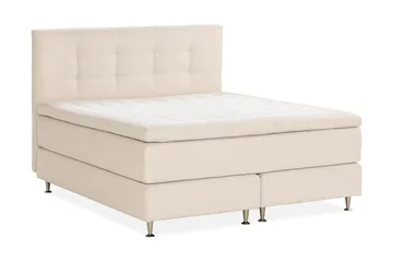 Oslo Lyx Sängpaket Kontinentalsäng 180x200 cm - Beige / Ljus - Products - Möbler - Säng - Kontinentalsäng