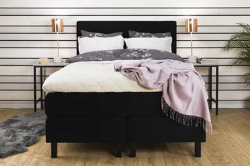 Princess Kontinentalsäng 120x200cm - Svart - Products - Möbler - Säng - Enkelsäng