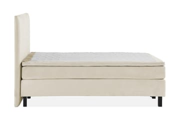 Princess Kontinentalsäng 140x200cm - Beige/Sammet - Products - Möbler - Säng - Kontinentalsäng