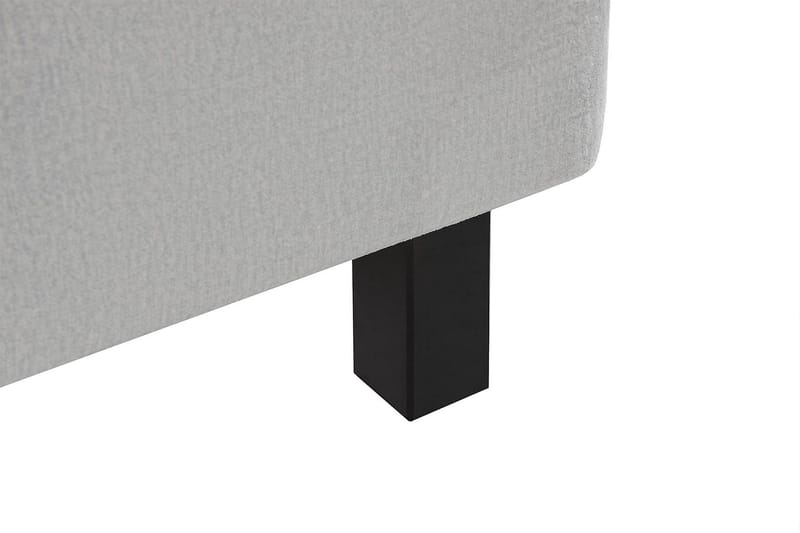 Princess Kontinentalsäng 160x200cm - Ljusgrå/Sammet - Products - Möbler - Säng - Kontinentalsäng