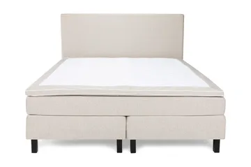 Med sänggavel - Ljusbeige