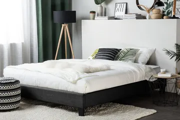 Roanne Sängram 160x200 cm  Grå - Grå - Products - Möbler - Säng - Dubbelsäng