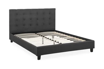 Rochelle Dubbelsäng 160200 cm  Grå - Grå - Products - Möbler - Säng - Dubbelsäng