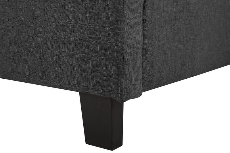 Rochelle Sängram 140x200  Svart - Svart - Products - Möbler - Säng - Sängram & sängstomme