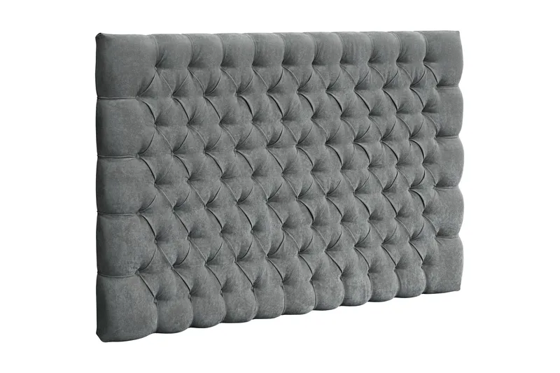 Celine  Sänggavel 210 cm - Grå/Sammet - Products - Möbler - Säng - Sängtillbehör & sänggavel - Sänggavel