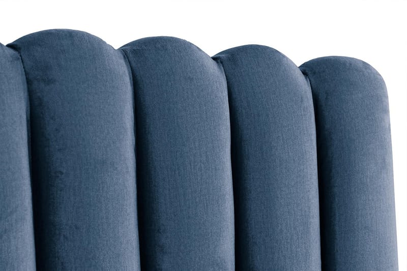 Davia Sänggavel 160 cm - Mörkblå/Sammet - Products - Möbler - Säng - Sängtillbehör & sänggavel - Sänggavel