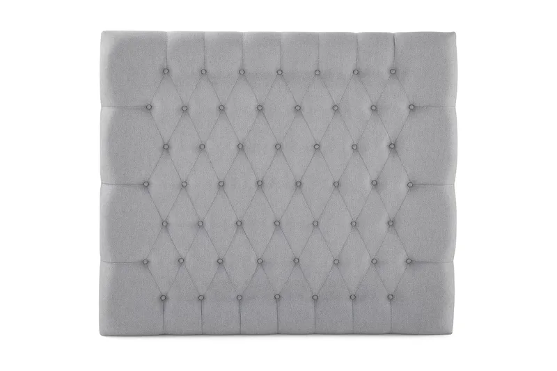 Lucky Diamant Sänggavel 140 cm, Mellangrå