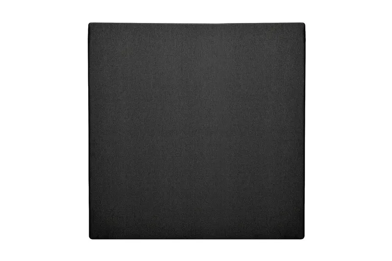 Lucky Sänggavel Slät 150 cm, Svart/Grå