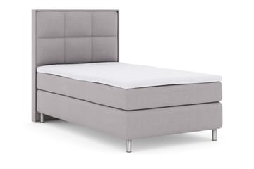 Select No 3 Komplett Sängpaket 120x200 Fast - Ljusgrå/Metall - Products - Möbler - Säng - Enkelsäng