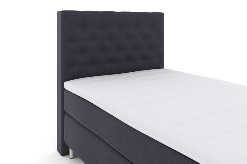 Select No 3 Komplett Sängpaket 120x200 Medium - Blå/Metall - Products - Möbler - Säng - Enkelsäng