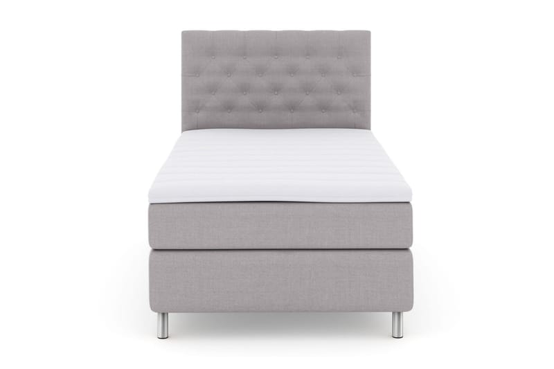 Select No 3 Komplett Sängpaket 120x200 Medium - Ljusgrå/Metall - Products - Möbler - Säng - Enkelsäng
