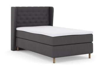 Select No 3 Komplett Sängpaket 120x200 Medium - Mörkgrå/Koppar - Products - Möbler - Säng - Enkelsäng