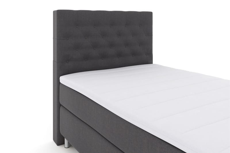 Select No 3 Komplett Sängpaket 120x200 Medium - Mörkgrå/Metall - Products - Möbler - Säng - Enkelsäng