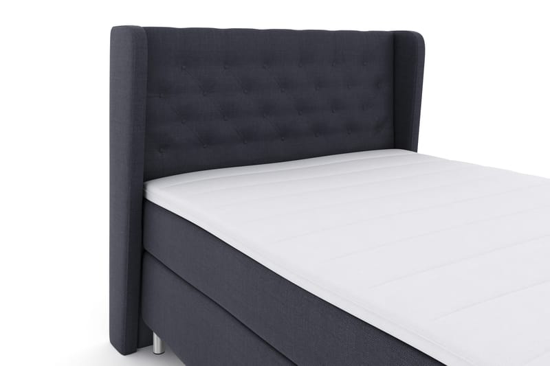 Select No 3 Komplett Sängpaket 140x200 Fast - Blå/Metall - Products - Möbler - Säng - Kontinentalsäng