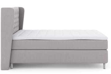 Select No 3 Komplett Sängpaket 140x200 Fast - Ljusgrå/Metall - Products - Möbler - Säng - Kontinentalsäng