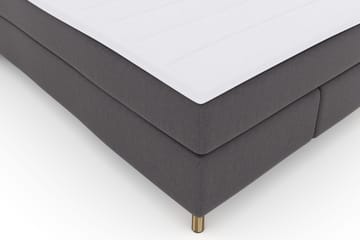 Select No 3 Komplett Sängpaket 140x200 Fast - Mörkgrå/Koppar - Products - Möbler - Säng - Kontinentalsäng